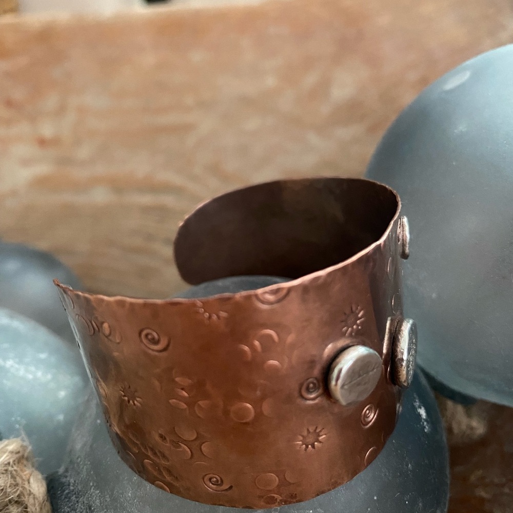 Copper Cuff Bracelet - image 6